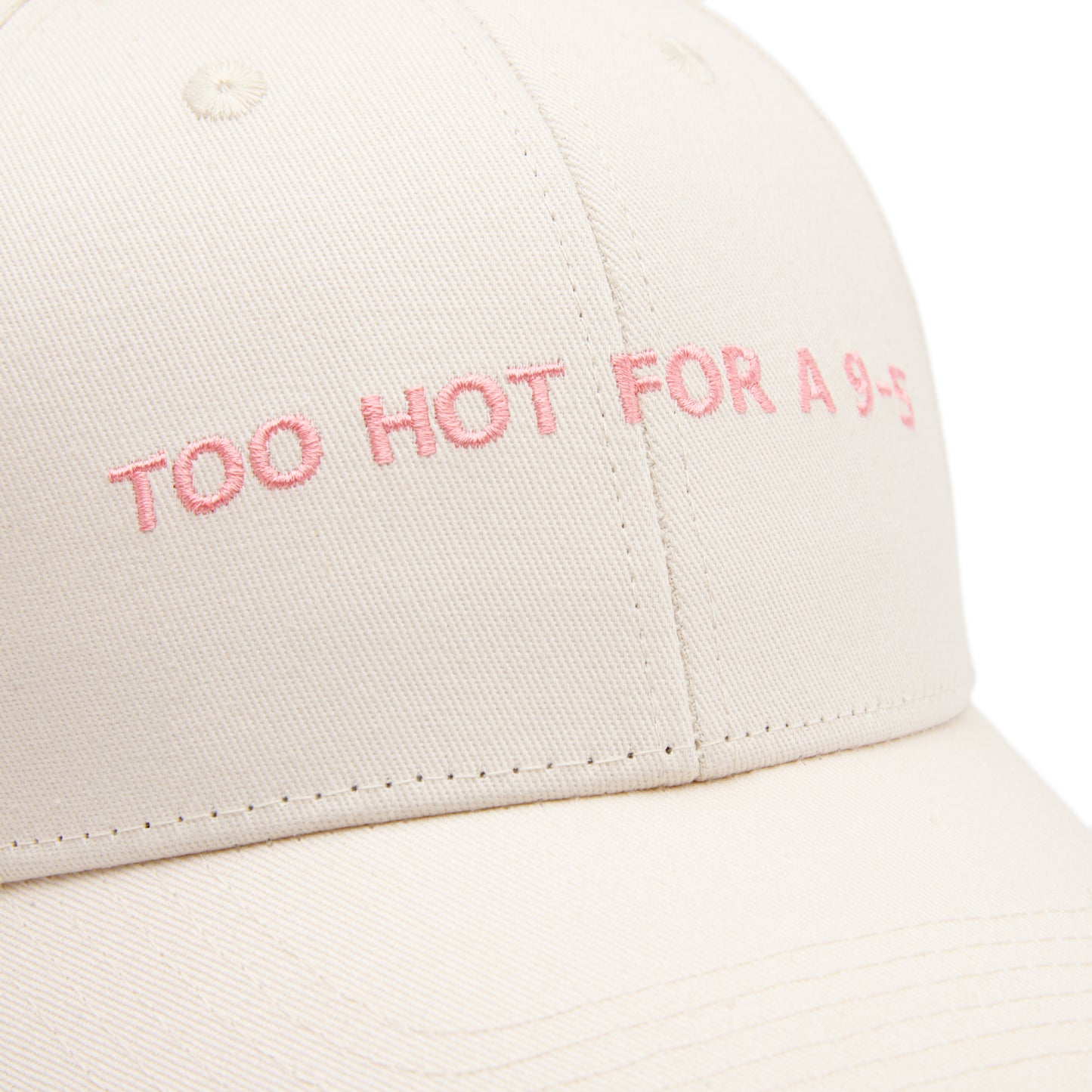 Too Hot For A 9-5 - White